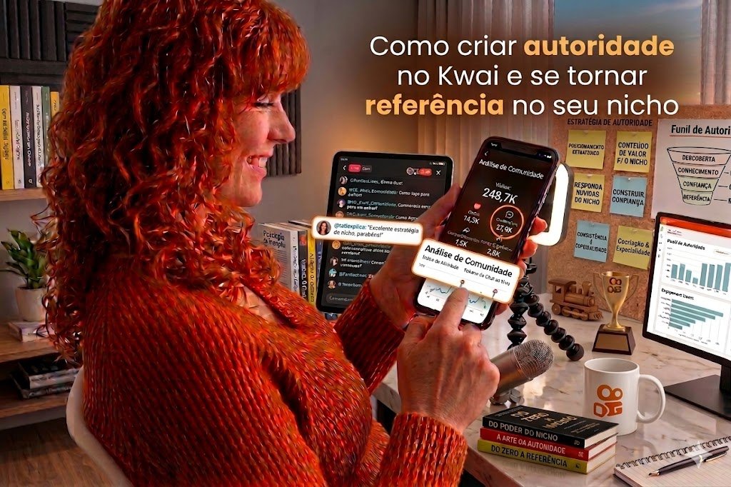 Como criar autoridade no Kwai e se tornar referência no seu nicho com funil de autoridade e estratégias de posicionamento