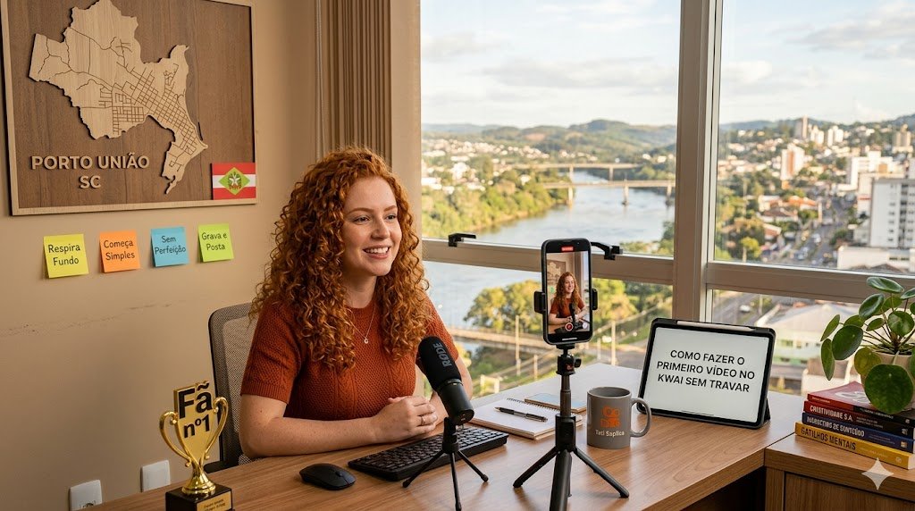 Como fazer o primeiro vídeo no Kwai sem travar com dicas para superar o bloqueio e publicar com confiança
