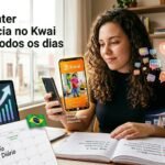 Como manter consistência no Kwai e crescer todos os dias com calendário de conteúdo e gráfico de crescimento diário