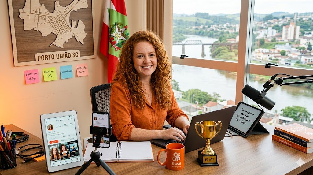 Como usar o Kwai no computador e no celular para criar publicar e analisar conteúdo com mais eficiência