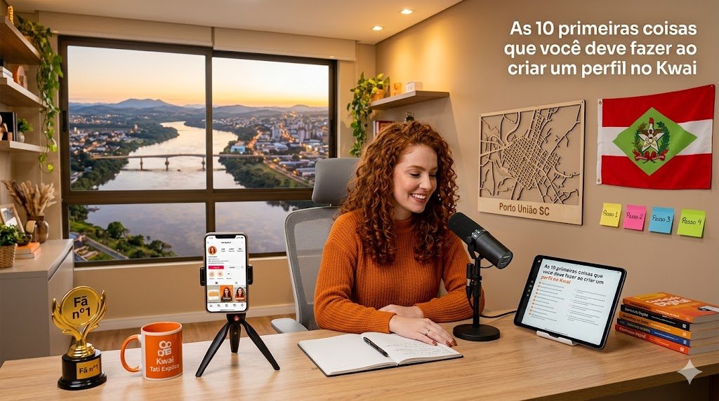 As 10 primeiras coisas que você deve fazer ao criar um perfil no Kwai para crescer desde o início